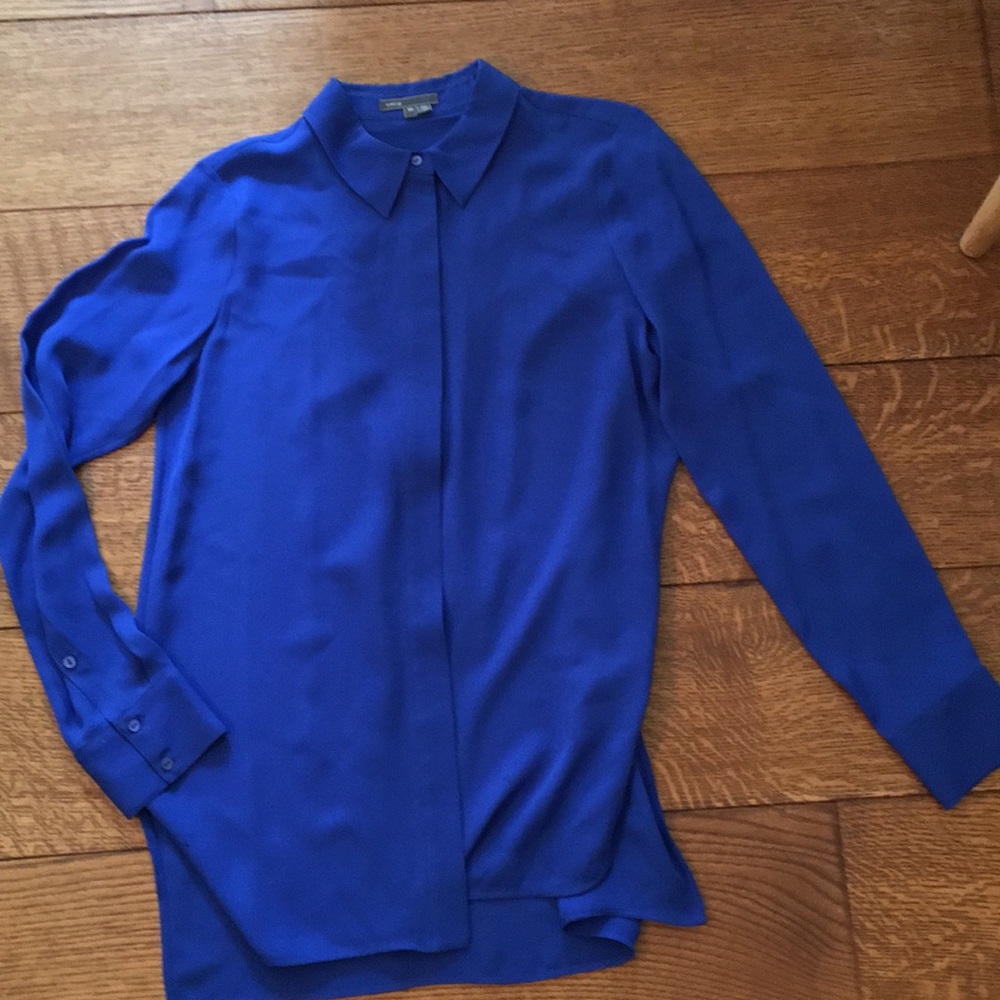 Vince Silk Blouse